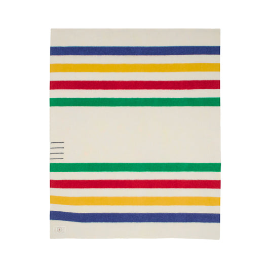 Genuine Hudson's Bay 100% wool point blanket - Double 90 x 72 in
