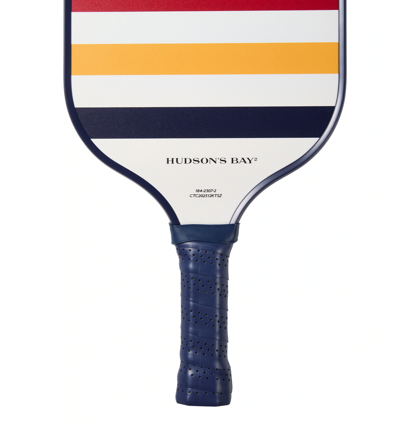 Genuine Hudson's Bay Stripes pickleball paddle set with balls