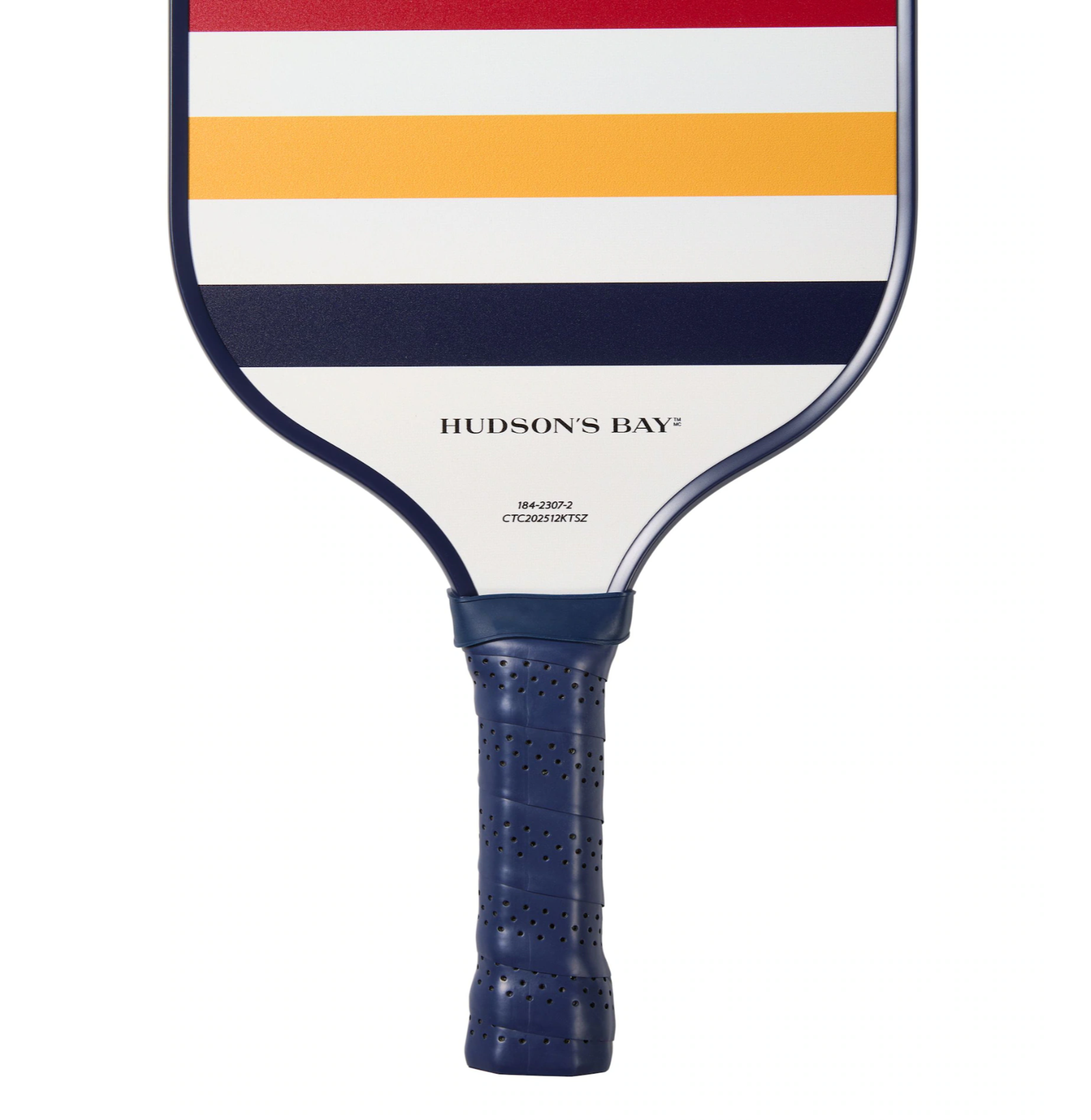 Genuine Hudson's Bay Stripes pickleball paddle set with balls