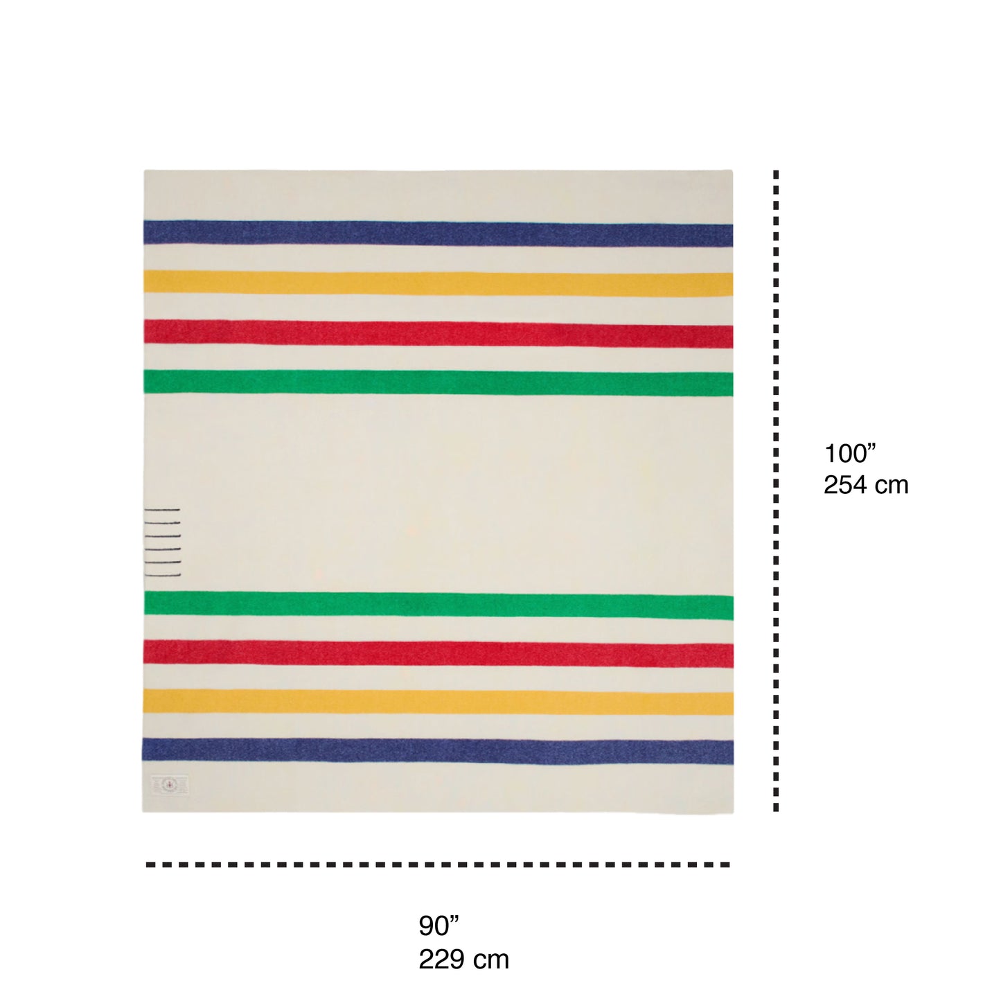 Genuine Hudson's Bay 100% wool point blanket in multiple sizes