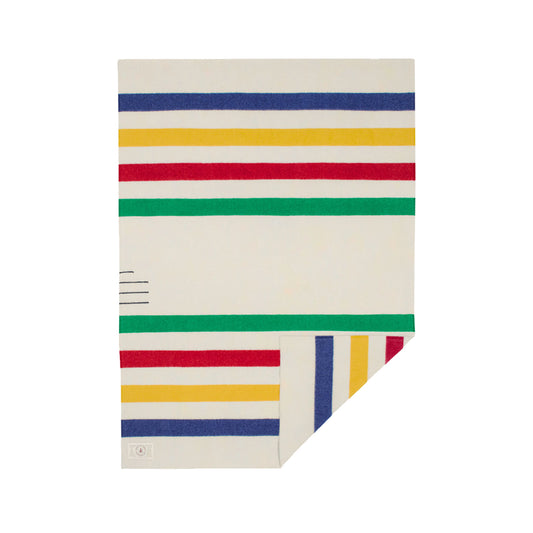 Genuine Hudson's Bay 100% wool point blanket - Twin 86 x 60 in